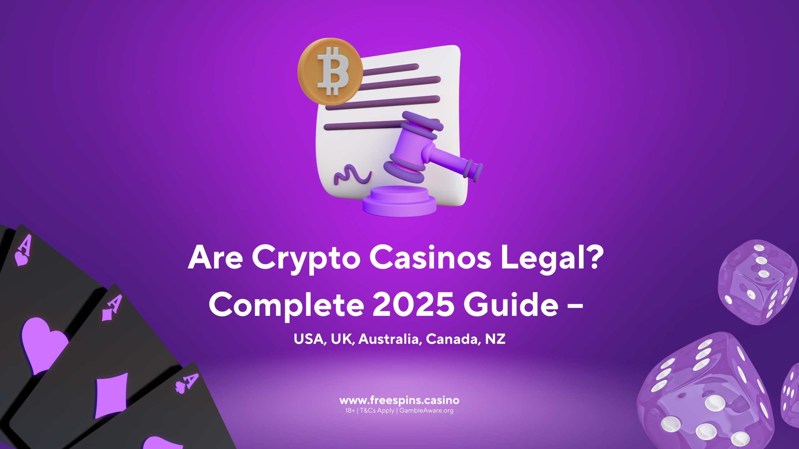 Are Crypto Casinos Legal? Complete 2025 Guide – USA, UK, Australia, Canada, and More!